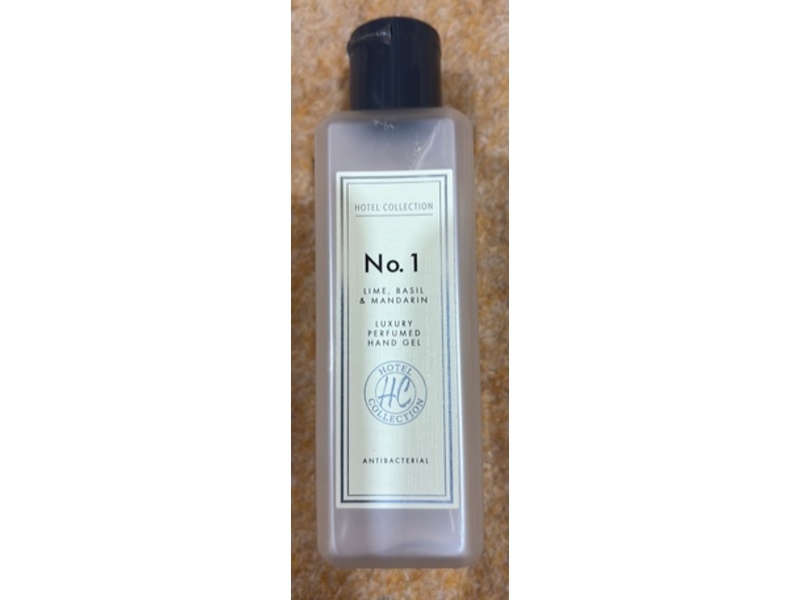 Hotel Collection No.1 Luxury Perfumed Hand Gel, Lime , Basil & Mandarin, 100 mL