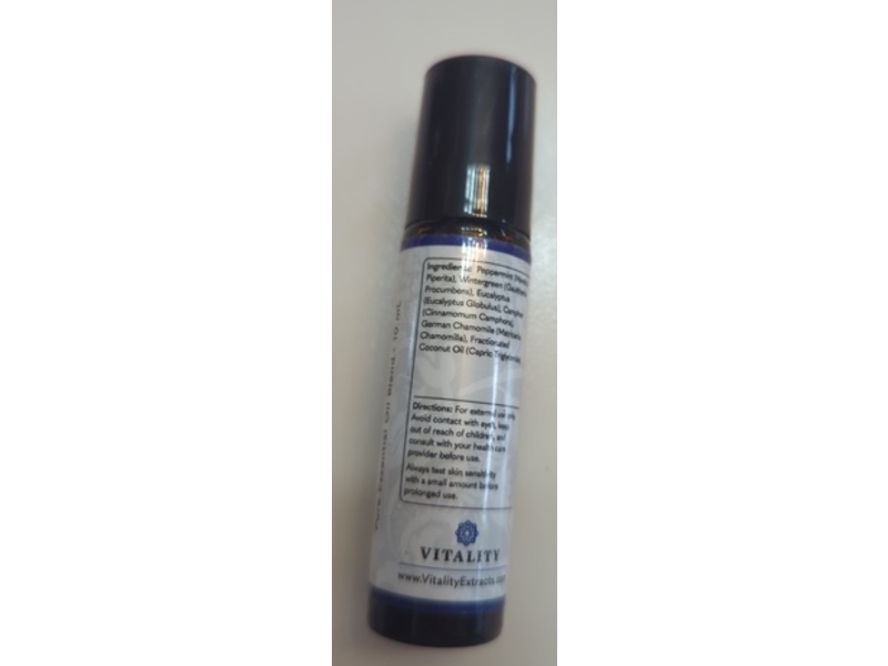 Vitality Extracts Deep Muscle Pure Essential Oil Blend Roll On, 10 mL