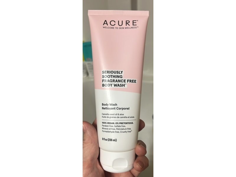 Acure Seriously Soothing Body Wash, 8 fl oz/236 mL