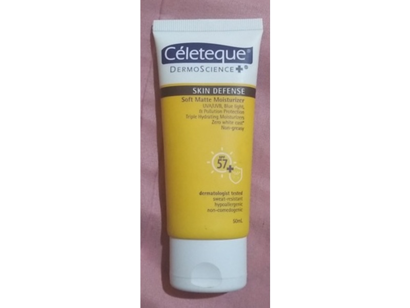 Celeteque Skin Defense Soft Matte Moisturizer, SPF 57+, 50 mL