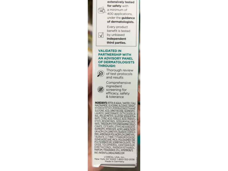 L'Oreal Paris Bright Reveal Dark Spot Serum, 12% Niacinamide, 1 fl oz/30 mL