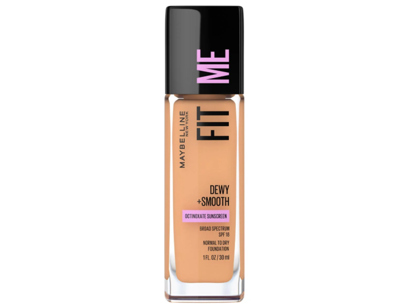 Maybelline New York Fit Me! Dewy + Smooth Foundation, SPF 18, Sun Beige 310,1 fl oz/30 mL