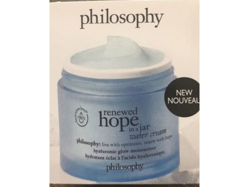 Philosophy Renewed Hope In A Jar Water Cream Moisturizer, 2 oz/60 mL