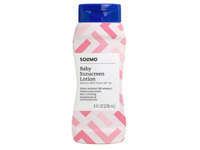 Solimo Baby Sunscreen Lotion, SPF 50, 8 fl oz/236 mL - Image 2