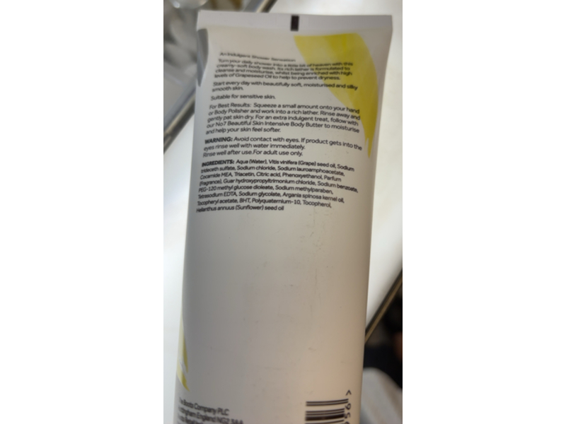 No 7 Beautiful Skin Blissful Body Wash, 8.4 fl oz/250 mL