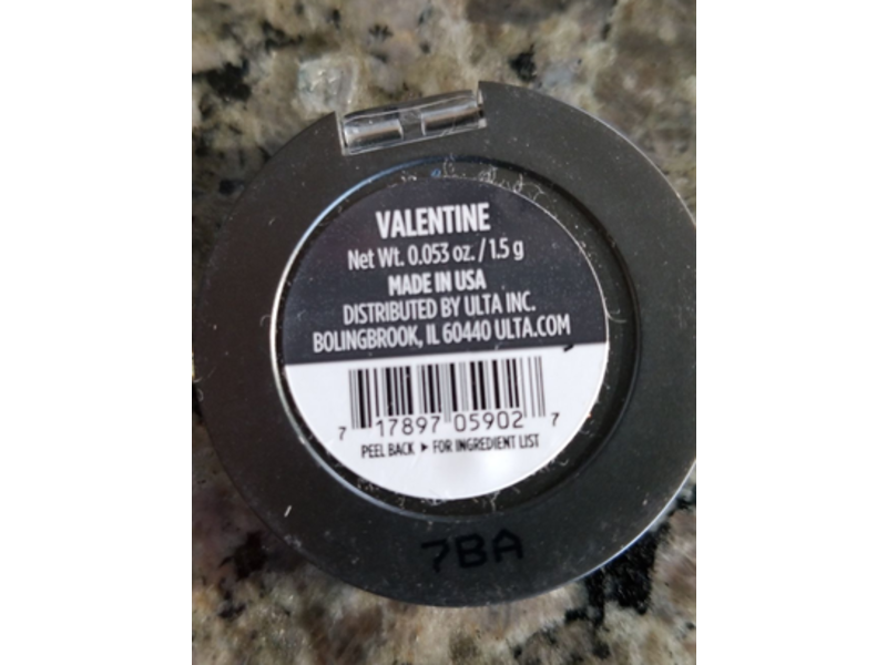 Ultabeauty Eyeshadow Single, Valentine, 0.053 oz/1.5 g