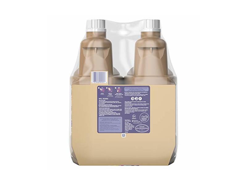 Swiffer Wetjet Wood Floor Cleaner Solution Refill, 42.2 fl oz/1.25 L, Pack Of 2