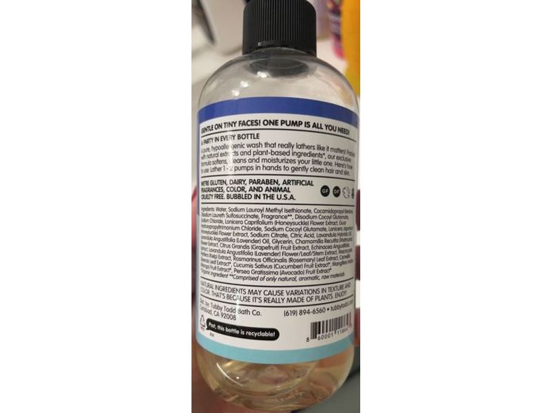 Tubby Todd Bath Co Hair + Body Wash, Lavender + Rosemary, 8.5 fl oz/251 mL