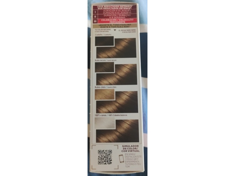 Garnier Color Sensation Permanent Color Creme, 6.0 Rubio Oscuro