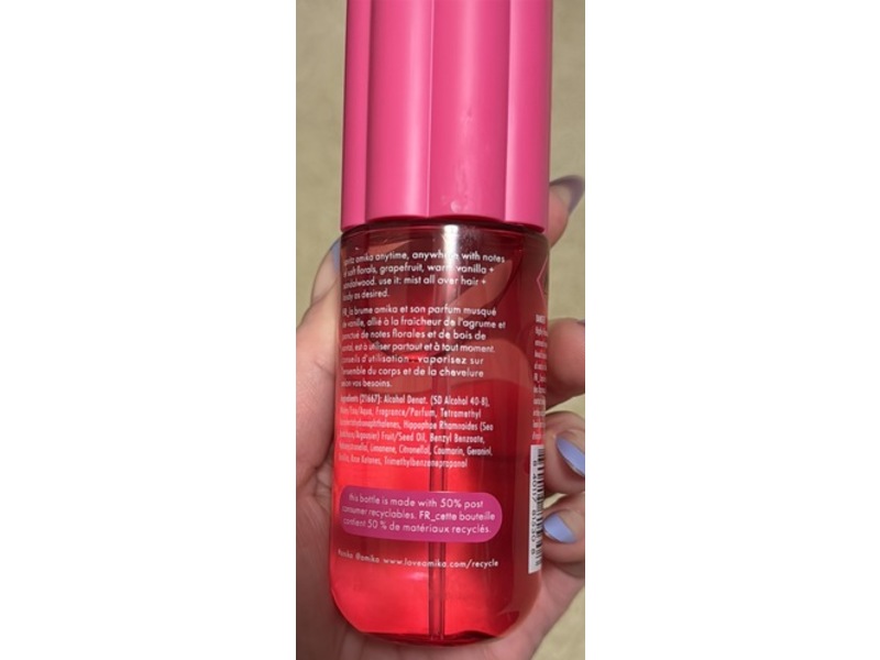 Amika Aura Hair & Body Mist, 3 fl oz/90 mL