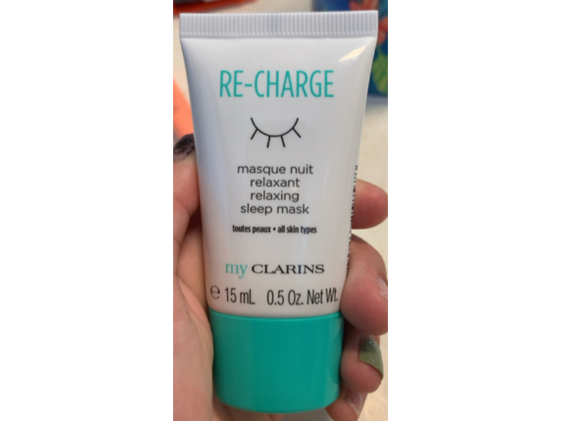 My Clarins Re - Charge Relaxing Sleep Mask, 0.5 oz/15 mL