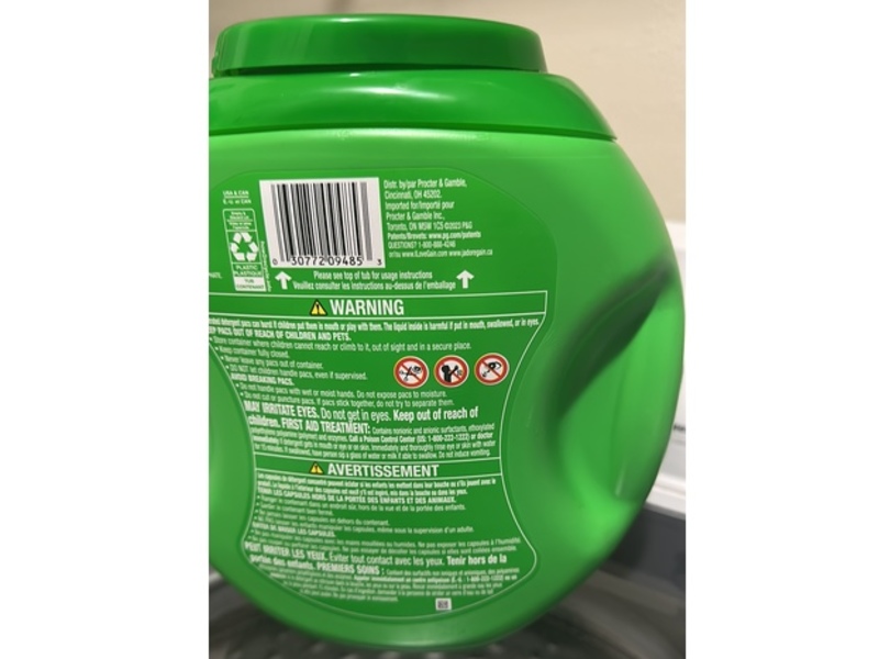 Gain Flings 3 In 1 Laundry Detergent Pacs, Moonlight Breeze Scent, 51 oz/1.47 kg, 76 Count