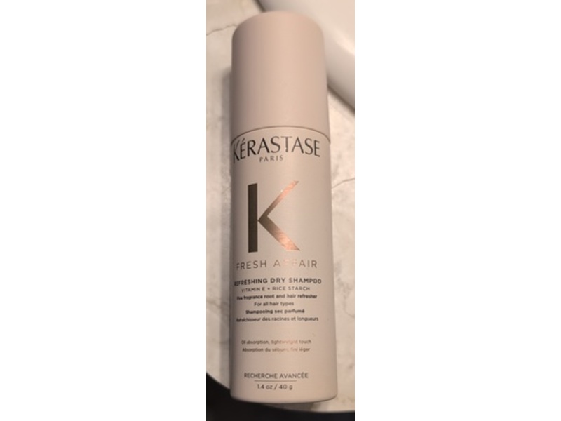 Kerastase Fresh Affair Refreshing Dry Shampoo, Vitamin E + Rice Starch, 1.4 fl oz/40 g
