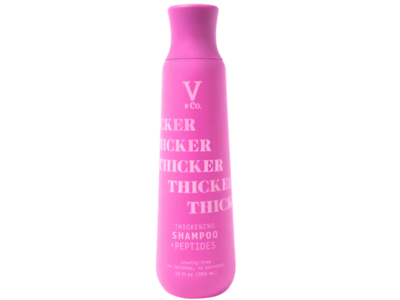 V&Co. Thickening Shampoo, Peptides + Biotin, 12 fl oz/355 mL