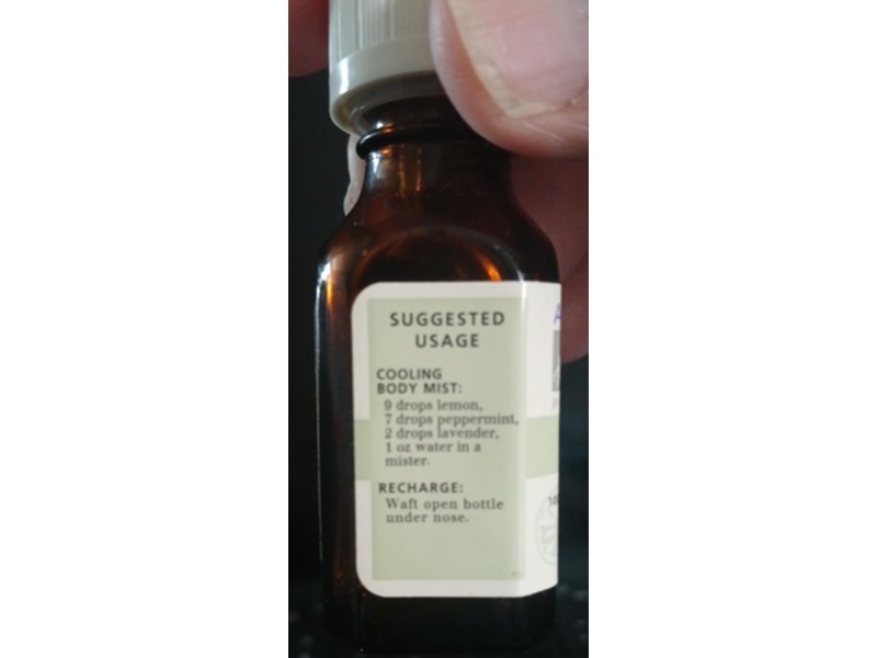 Aura Cacia Renewing Essential Oil, Lemon, 0.5 fl oz/15 mL