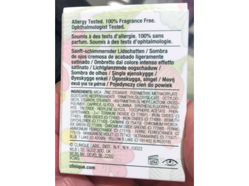 Clinique All About Shadow Soft Shimmer, 3W Lagoon, 0.06 oz/1.9 g