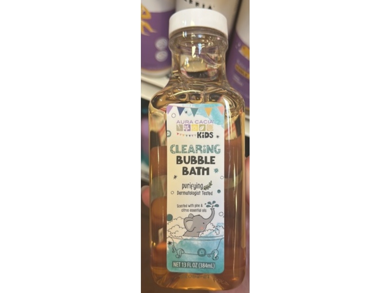 Aura Cacia Clearing Bubble Bath, Pine & Citrus Scented, 13 fl oz/384 mL