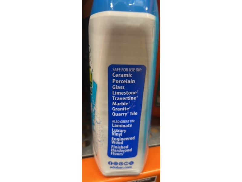 OdoBan Tile & Grout Floor Cleaner, 32 fl oz/946 mL