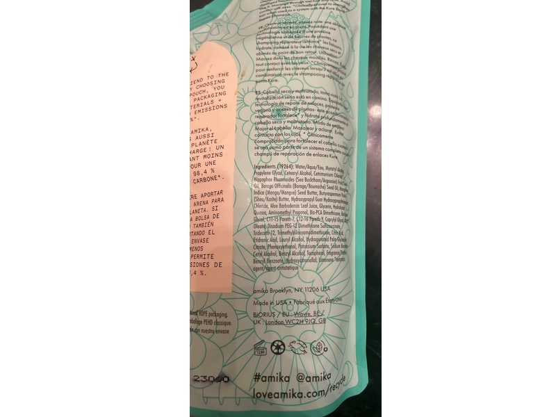 Amika The Kure Bond Repair Conditioner, 16.9 fl oz/500 mL