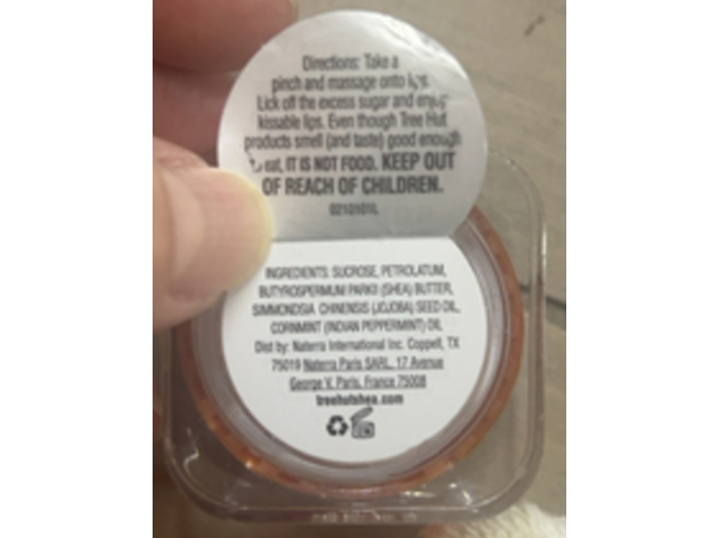 Tree Hut Sugarlips Sugar Lip Scrub, Sweet Mint, 0.34oz