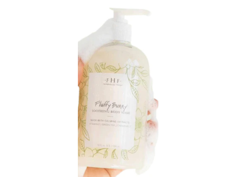 Farm House Fresh Soothing Body Wash, Fluffy Bunny, 12 fl oz/355 mL