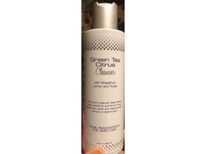 Skin Script Green Tea Citrus Cleanser, Grapefruit, Lemon & Yucca, 6.5 oz/195 mL