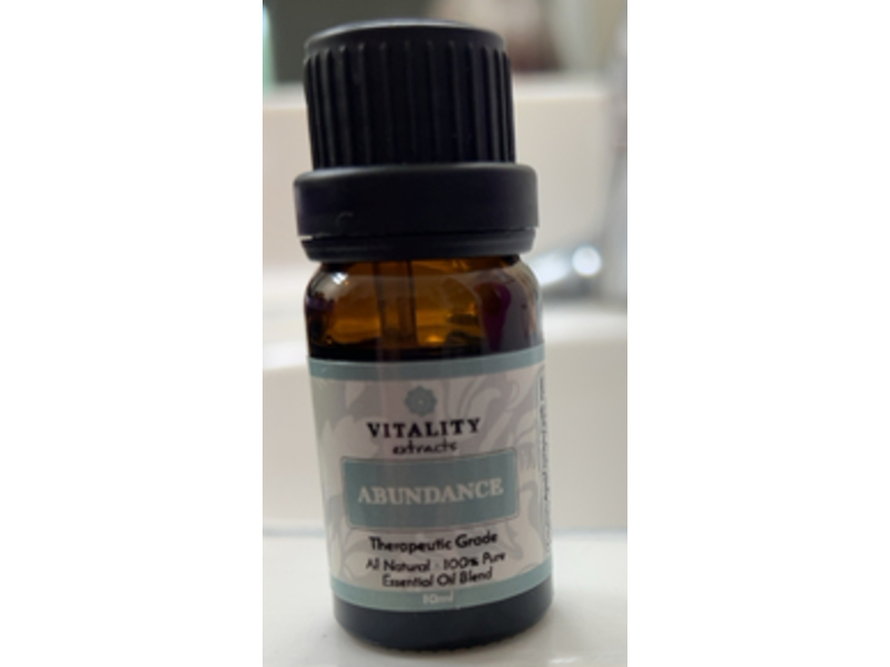 Vitality Extracts 100% Pure Essential Oil Blend, Abundance, 10 mL