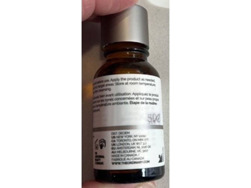 The Ordinary Volufiline 92% + Pal-Isoleucine 1% Plumping Serum, 0.5 fl oz/15 mL