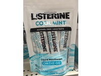 Listerine On-The-Go Liquid Mouthwash, Cool Mint, 0.33 fl oz, 15 Count - thumbnail 2
