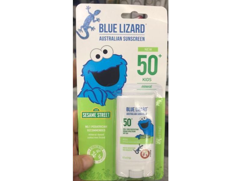 Blue Lizard Kids Mineral Sunscreen Stick , SPF 50+, 0.5 oz/14 g