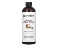 Pura d'or Organic Fractionated Coconut Oil, 16 fl oz/473 mL - thumbnail 1