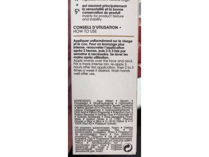 Sephora Collection Gradual Self-Tanning Face Gel, Sun, 2.5 fl oz/75 ml