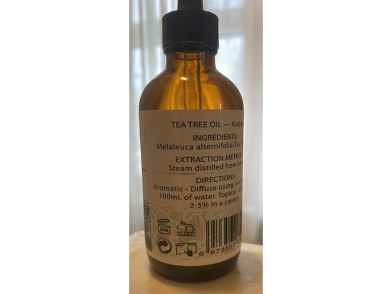 Evoke Occu Essential Oil, Tea Tree Oil, 4 fl oz/118 mL