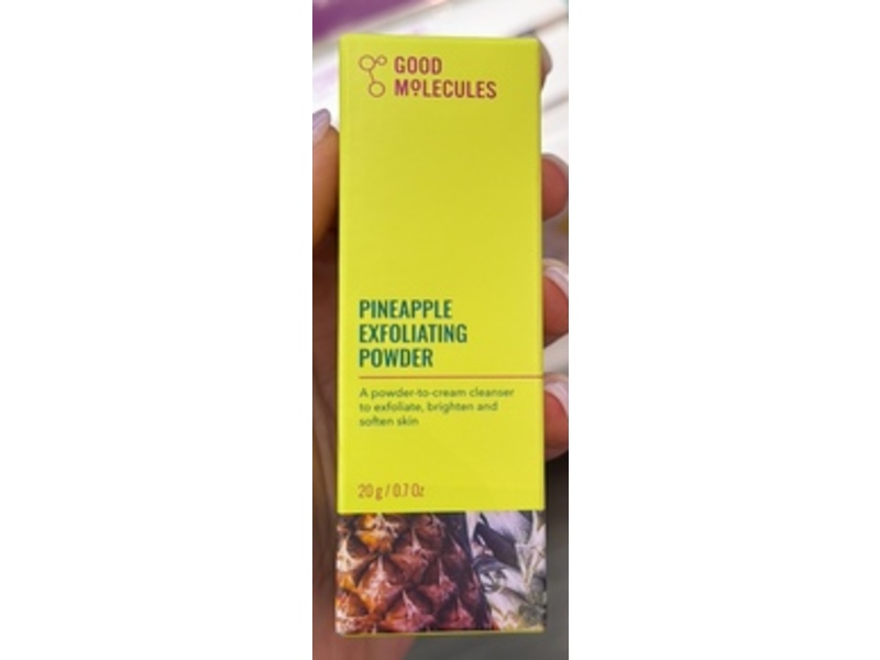 Good Molecules Exfoliating Powder, Pineapple, 0.7 oz/20 g