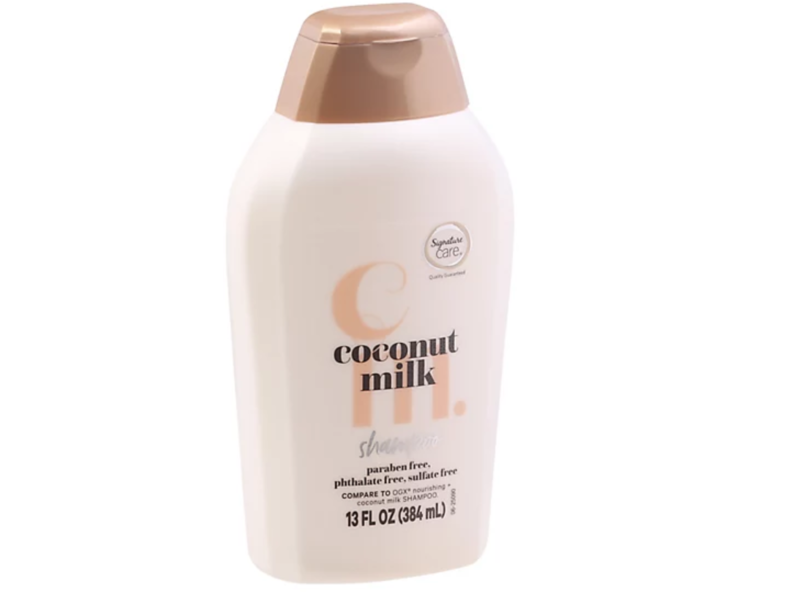 Signature Care Shampoo, Coconut Milk, 13 fl oz/384 mL