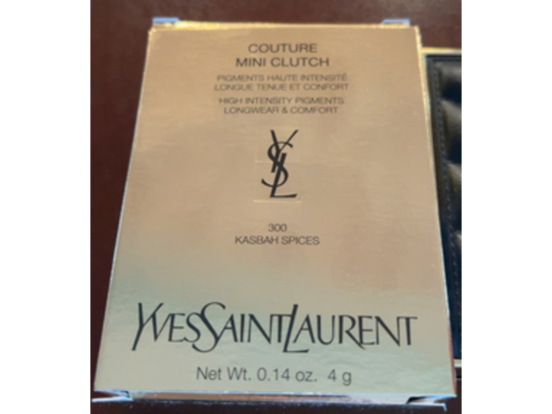 Yves Saint Laurent Couture Mini Clutch High Intensity Pigments Palette, 300 Kasbah Spices, 0.14 oz/4 g