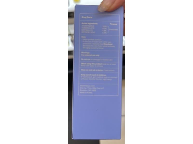 Then I Met You Essence Light Sunscreen Lotion, SPF 50 PA+++, 1.69 fl oz/50 mL