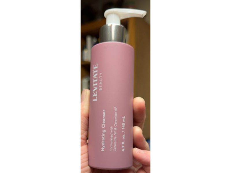 Levitate Beauty Hydrating Cleanser, Ceramide Np & Ceramide Ap, 4.7 fl oz/140 mL