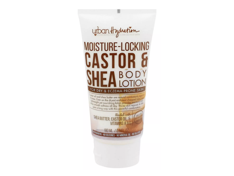 Urban Hydration Moisture-Locking Body Lotion, Castor & Shea, 6.0 fl oz/180 mL