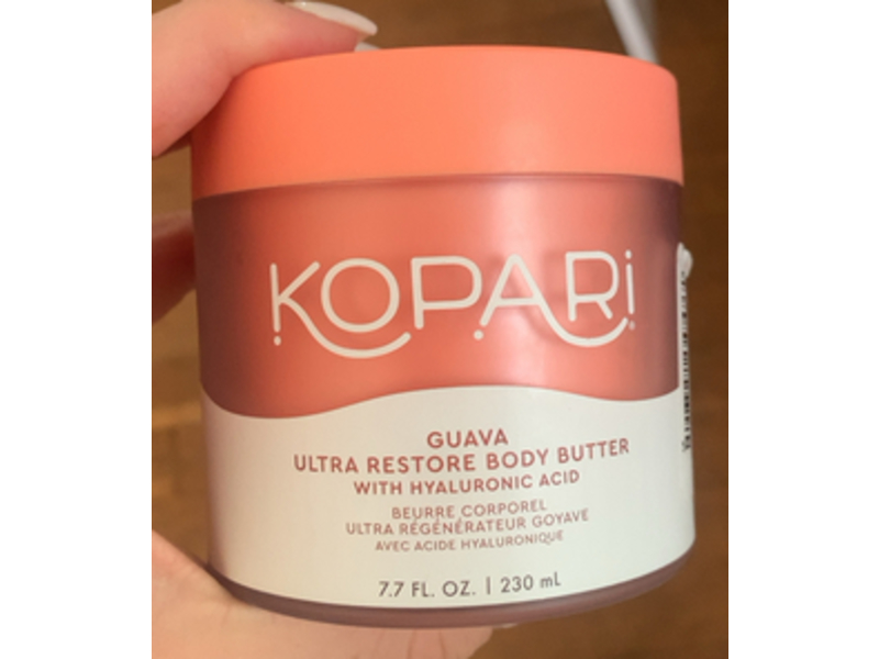 Kopari Ultra Restore Body Butter, Guava, 7.7 fl oz/230 mL