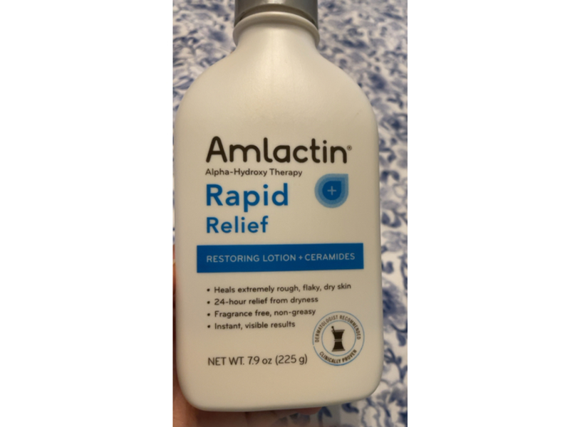 Amlactin Rapid Relief Restorng Lotion, Ceramides, 7.9 fl oz/225 g