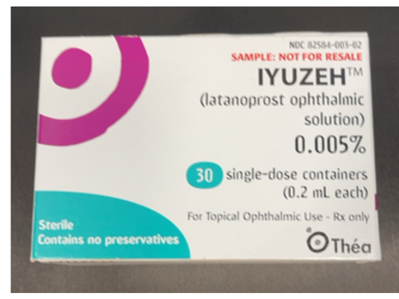 Iyuzeh (Latanoprost Ophthalmic Solution) 0.005%, 0.2 mL, Thea (Rx)