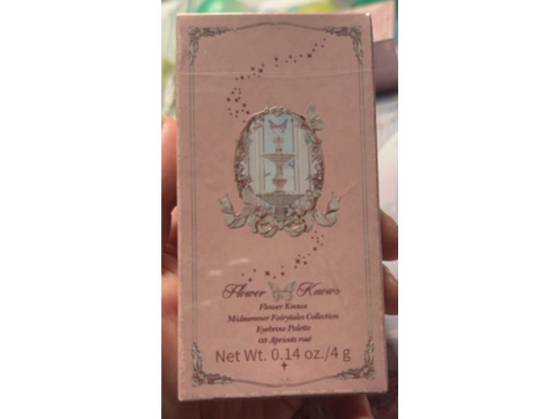 Flower Knows Midsummer Fairytales Eyebrow Palette, 03 Apricots Rose, 0.14 oz/4 g