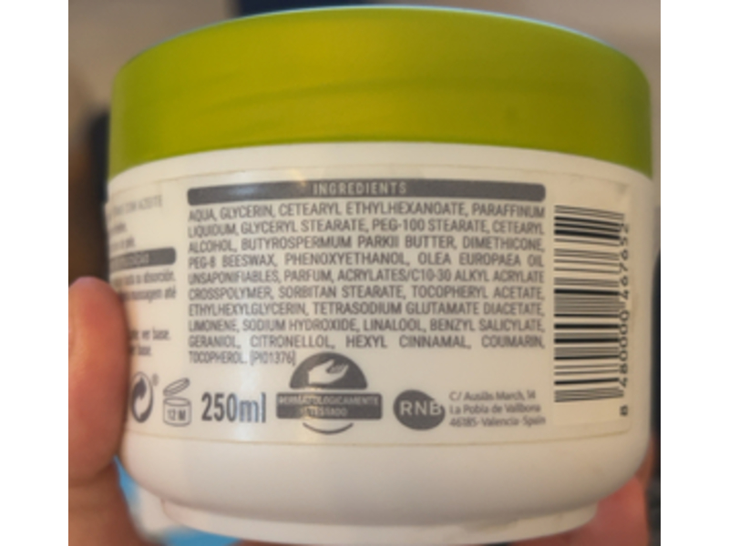 Deliplus Con Aceite De Olive Cream, 250 mL, Pack Of 2