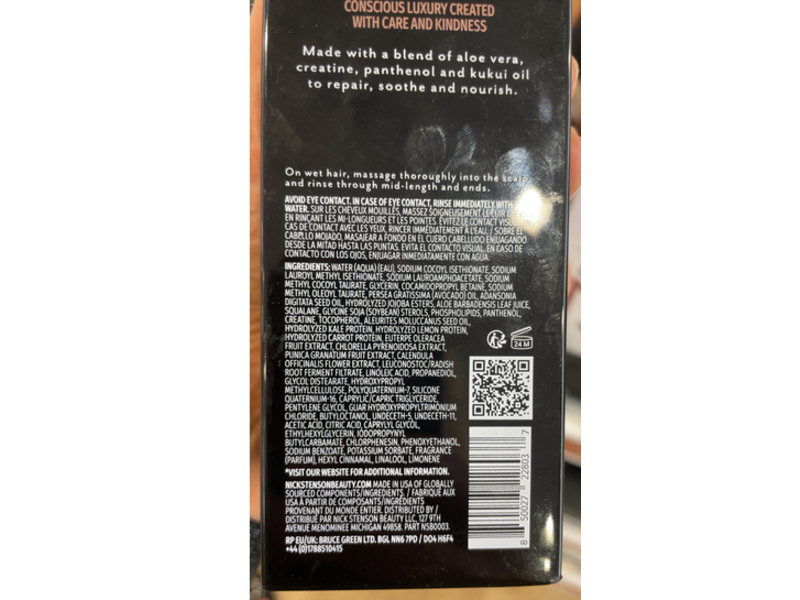 Nick Stenson Moisture Shampoo, 12 fl oz/355 mL