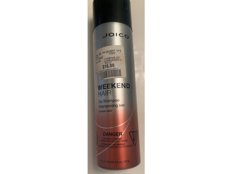 Joico Weekend Hair Dry Shampoo, 5.5 oz/155 g