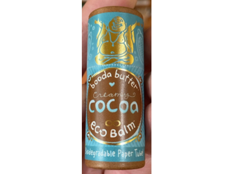 Booda Butter Eco Lip + Body Balm, Creamy Cocoa, 0.30 oz