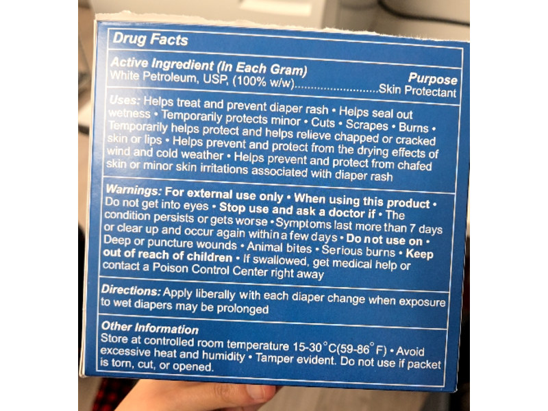 Gentell Petroleum jelly, 5 g, 144 Count