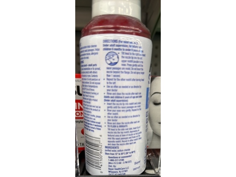 Afrin Saline Daily Care Nasal Spray, 4.5 oz/127 g