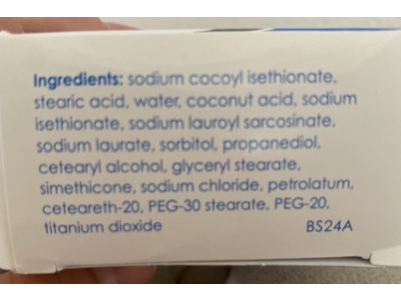 Vanicream Cleansing Bar, 3.9 oz/110 g, Pack Of 6